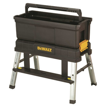 CASES AND BAGS | Dewalt 11.65 in. x 25 in. x 11.3 in. Storage Step Stool - Black - DWST25090