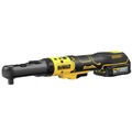 DeWALT 20V MAX System | Dewalt DCF510GE1 20V MAX XR Brushless Lithium-Ion 3/8 in. and 1/2 in. Cordless Sealed Head Ratchet Kit with POWERSTACK Battery (1.7 Ah) image number 3