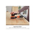 Random Orbital Sanders | Black & Decker BDERO200AEV 2.4 Amp 5 in. Corded Random Orbit Sander image number 6