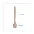  | Boardwalk BWK4420 20 in. Utility Brush with Nylon Bristles - Tan/Cream image number 1