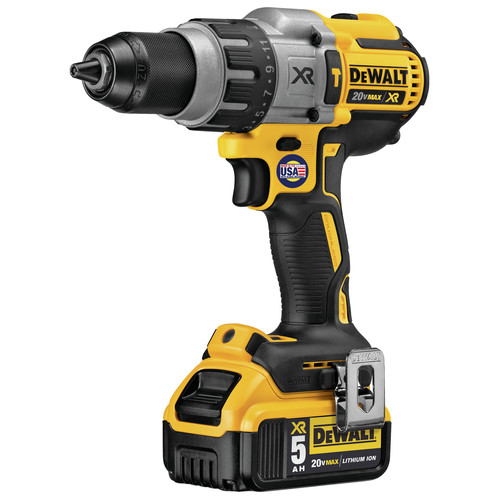 Factory Reconditioned Dewalt 20V MAX XR Lithium Ion Brushless 3 Speed 1 2 in. Cordless Drill Driver Kit 5 Ah DCD996P2R