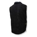 Heated Jackets | Dewalt DCHV086BD1-S Reversible Heated Fleece Vest Kit - Small, Black image number 4