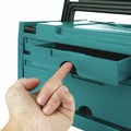 Clearance Center | Makita P-84311 MAKPAC 8-1/2 in. x 15-1/2 in. x 11-5/8 in. 4 Drawer Interlocking Case image number 4