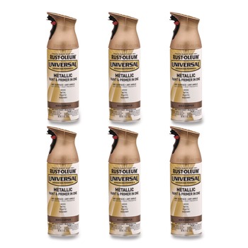 AUTO CARE AND DETAILING | Rust-Oleum Universal Premium Spray Paint, Aged Copper, 12 oz Aerosol Can, 6/Carton - 249132