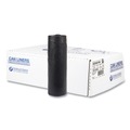  | Inteplast Group S334016K 33 in. x 40 in. 16 mic 33 Gallon High-Density Commercial Can Liners - Black (250/Carton) image number 0