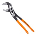 Pliers | Klein Tools D50510 Classic Klaw Pump Pliers V-Jaw Tongue and Groove, Hardened Teeth for Maximum Torque, 10-Inch image number 0