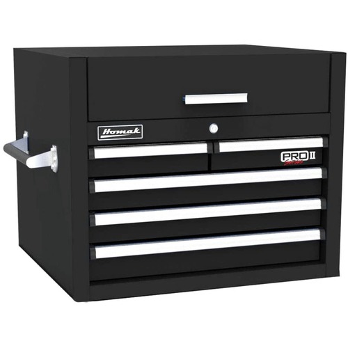 Tool Chests | Homak BK02027052 Pro 2 27 in. 5-Drawer Top Chest - Black image number 0