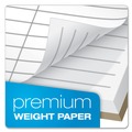 July Member-Exclusive Offer Save 10% off on One Item | Ampad 20-806R Gold Fibre 6 in. x 9 in. Spiral Steno Book - Gregg, Green/Gold Cover/White Pad (100 Sheets/Pad) image number 4