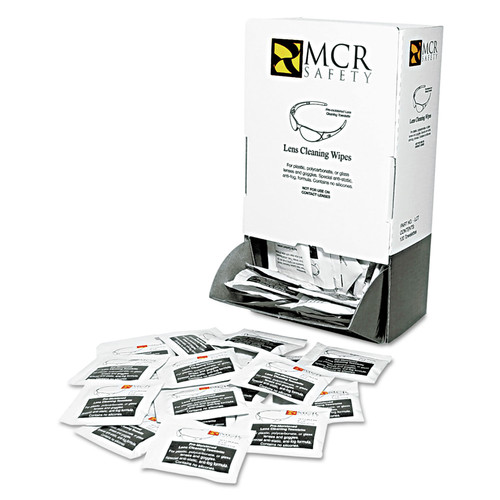 Work Gloves | MCR Safety LCT Lens Cleaning Towelettes (100/Box) image number 0