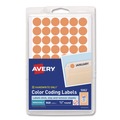 July Member-Exclusive Offer Save 10% off on One Item | Avery 05062 0.5 in. Diameter Handwrite Only Self-Adhesive Removable Round Color-Coding Labels - Neon Orange (840/Pack) image number 0