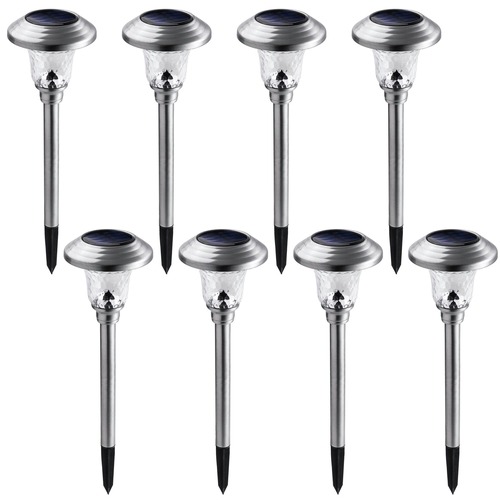 Clearance Center | Black & Decker BDSLPT8P (8/Pack) Outdoor Solar-Powered Path Light image number 0