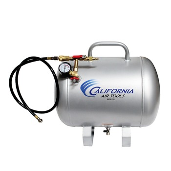 AIR TOOLS | California Air Tools 10 Gallon 125 PSI Steel Portable Air Compressor Tank - AUX10S
