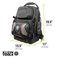Cases and Bags | Klein Tools 55485 Tradesman Pro Tool Master 19.5 in. Tool Bag Backpack image number 13