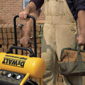 Portable Air Compressors | Factory Reconditioned Dewalt D55146R 1.6 HP 4.5 Gallon Oil-Free Portable Wheelbarrow Air Compressor image number 6