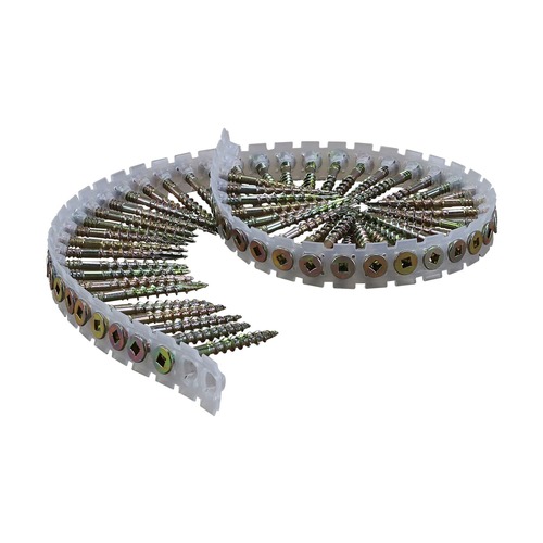 Collated Screws | Freeman SCRFLW-175 (1000-Piece) Bugle Head #8 x 1-3/4 in. Square Drive Subfloor to Wood Screws image number 0