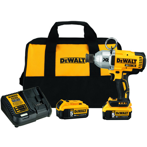Impact Wrenches | Dewalt DCF898P2 20V MAX 5.0 Ah XR Brushless High-Torque 7/16 in. Impact Wrench with Quick Release Chuck Kit image number 0
