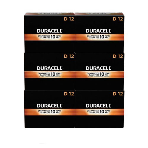 Customer Appreciation Sale! Save up to $60 on Select Tools | Duracell MN1300CT CopperTop Alkaline D Batteries (72/Carton) image number 0