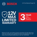  | Factory Reconditioned Bosch GSR12V-300HXB22-RT 12V Max Brushless Lithium-Ion 1/4 in. Cordless Hex Two-Speed Screwdriver Kit with 2 Batteries (2.0 Ah) image number 10