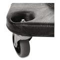 Customer Appreciation Sale! Save up to $60 on Select Tools | Rubbermaid Commercial FG353000BLA BRUTE Square 300 lbs. Capacity Trash Can Dolly - Black image number 2