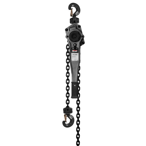 Hoists | JET JLP-150A-10SH JLP-A Series 1-1/2 Ton 10 ft. Lift Shipyard Hooks Lever Hoist image number 0