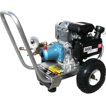 Pressure-Pro Pro Power 3300 PSI 2.5 GPM CAT Pump Gas Cold Water Pressure Washer with Honda Engine - PPS2533HCI