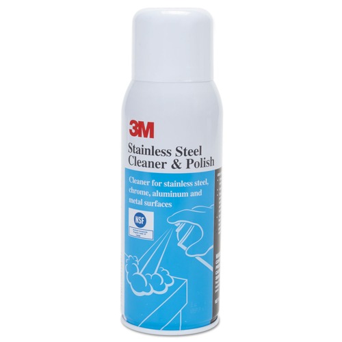 July Member-Exclusive Offer Save 10% off on One Item | 3M 59158 10 oz. Aerosol Spray Stainless Steel Cleaner and Polish - Lime Scent image number 0