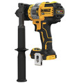 Dewalt DCK2100D1T1 20V MAX XR Brushless Lithium-Ion 1/4 in. Cordless Impact Driver / 1/2 in. Hammer Drill Driver Combo Kit with FLEXVOLT ADVANTAGE (2 Ah / 6 Ah) image number 6