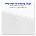 July Member-Exclusive Offer Save 10% off on One Item | Avery 01333 11 in. x 8.5 in. 25-Tab 76 to 100 Avery Style Preprinted Legal Exhibit Side Tab Index Dividers - White (1-Set) image number 4
