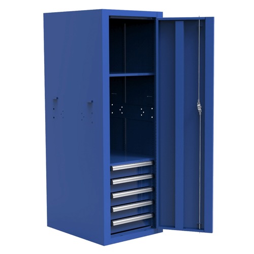 Cabinets | Homak BLCTS24001 24 in. CTS Side Locker - Blue image number 0