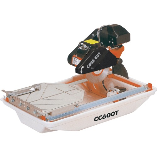 Masonry and Tile Saws | Diamond 65019 CC600T 3/4 HP 6000 RPM 17 in. Rip Cut 2-1/4 in. Cutting Depth 7 in. Capacity Electric Small Tile Saw image number 0