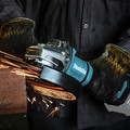 Clearance Center | Makita GAG10Z 40V max XGT Brushless Lithium-Ion 9 in. Cordless Paddle Switch Angle Grinder with Electric Brake and AWS (Tool Only) image number 8
