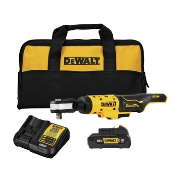 Dewalt 12V MAX XTREME Brushless Lithium-Ion 3/8 in. Cordless Ratchet Kit (3 Ah) - DCF503GG1