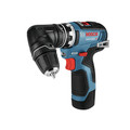 Holideals Day 7! Spread Cheer With Savings on DIY Essentials! | Factory Reconditioned Bosch GSR12V-300FCB22-RT Flexiclick 12V Max EC Brushless Lithium-Ion 5-In-1 Cordless Drill Driver System Kit with 2 Batteries (2 Ah) image number 7