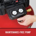 Portable Air Compressors | Porter-Cable PXCM2002-WK 6 Gallon 150 PSI Electric Pancake Air Compressor with 13-Piece Accessory Kit image number 14