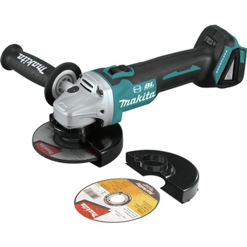 CUT OFF GRINDERS | Makita XAG09Z 18V LXT Lithium-Ion Brushless Cordless 4-1/2 in. / 5 in. Cut-Off/Angle Grinder with Electric Brake (Tool Only)