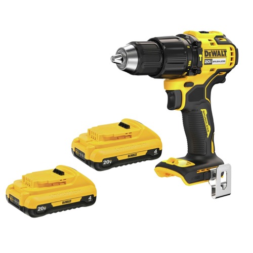 DeWALT Spring Savings! Save up to $100 off DeWALT power tools | Dewalt DCD798BDCB240-2 20V MAX Brushless 1/2 in. Cordless Hammer Drill Driver and (2) 20V MAX 4 Ah Compact Lithium-Ion Batteries Bundle image number 0