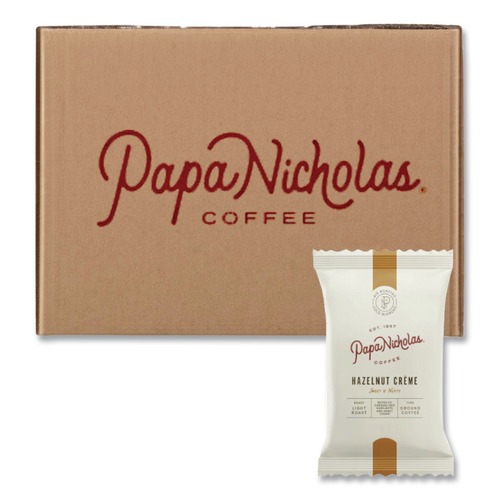 PapaNicholas Coffee 25187 Premium Coffee - Hazelnut Crème (18/Carton)