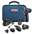  | Factory Reconditioned Bosch GSR12V-140FCB22-RT 12V Lithium-Ion Max FlexiClick 5-In-1 1/4 in. Cordless Drill Driver System Kit (2 Ah) image number 0