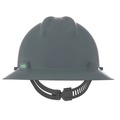 Clearance Center | MSA 454731 V-Gard Slotted Full-Brim Hat with Staz-On Suspension - Gray image number 1
