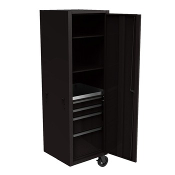 Homak 24 in. CTS Side Locker - Black - BKCTS24001