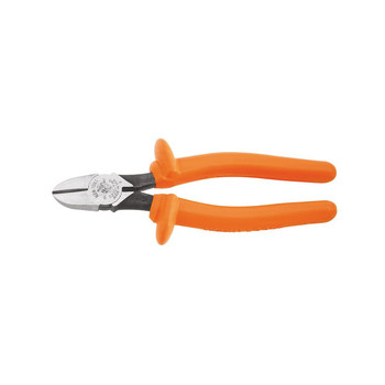 Klein Tools 7 in. Insulated Diagonal Cutting Pliers - D220-7-INS
