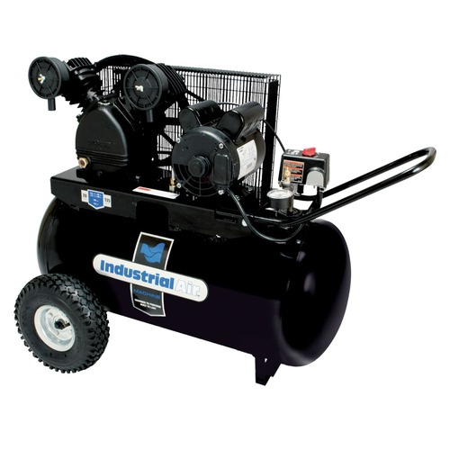 Portable Air Compressors | Industrial Air IP1682066.MN 1.6 HP 20 Gallon Oil-Lube Electric Wheelbarrow Air Compressor image number 0