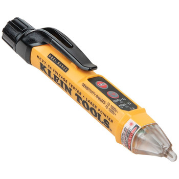 DETECTION TOOLS | Klein Tools Dual Range Cordlesss Non-Contact Voltage Tester Kit with Laser Pointer and 2 Batteries - NCVT-5A
