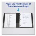 July Member-Exclusive Offer Save 10% off on One Item | Avery 05600 3 Slant Rings 3 in. Capacity 11 in. x 8.5 in. Heavy-Duty Non Stick View Binder with DuraHinge - Black image number 7