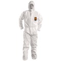 Safety Equipment | KleenGuard 51928 A50 Breathable Splash and Particle Protection Hooded Coveralls - 2X-Large, White (25/Carton) image number 1