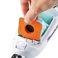 Clearance Center | Makita XLC10R1W 18V LXT Brushless Lithium-ion Compact Cordless 4 Speed Vacuum Kit with Push Button and Dust Bag (2 Ah) image number 8