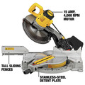 Miter Saws | Dewalt DWS715 120V 15 Amp 12 in. Corded Single Bevel Compound Miter Saw image number 11