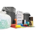  | Inteplast Group S386016N 60 gal. 0.63 mil 38 in. x 60 in. High-Density Interleaved Commercial Can Liners - Clear (200/Carton) image number 2