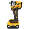 Impact Wrenches | Dewalt DCF921P2 ATOMIC 20V MAX Brushless Lithium-Ion 1/2 in. Cordless Impact Wrench with Hog Ring Anvil Kit with 2 Batteries (5 Ah) image number 2