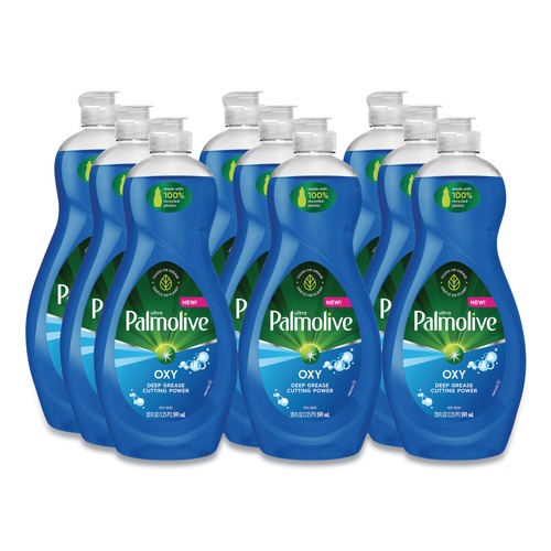  | Ultra Palmolive US04229A 20 oz. Bottle Dishwashing Liquid - Unscented (9/Carton) image number 0